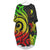 Yap Batwing Pocket Dress - Reggae Tentacle Turtle Women Reggae - Polynesian Pride