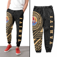 Tahiti Rising Sweatpants A6 Unisex Gold - Polynesian Pride