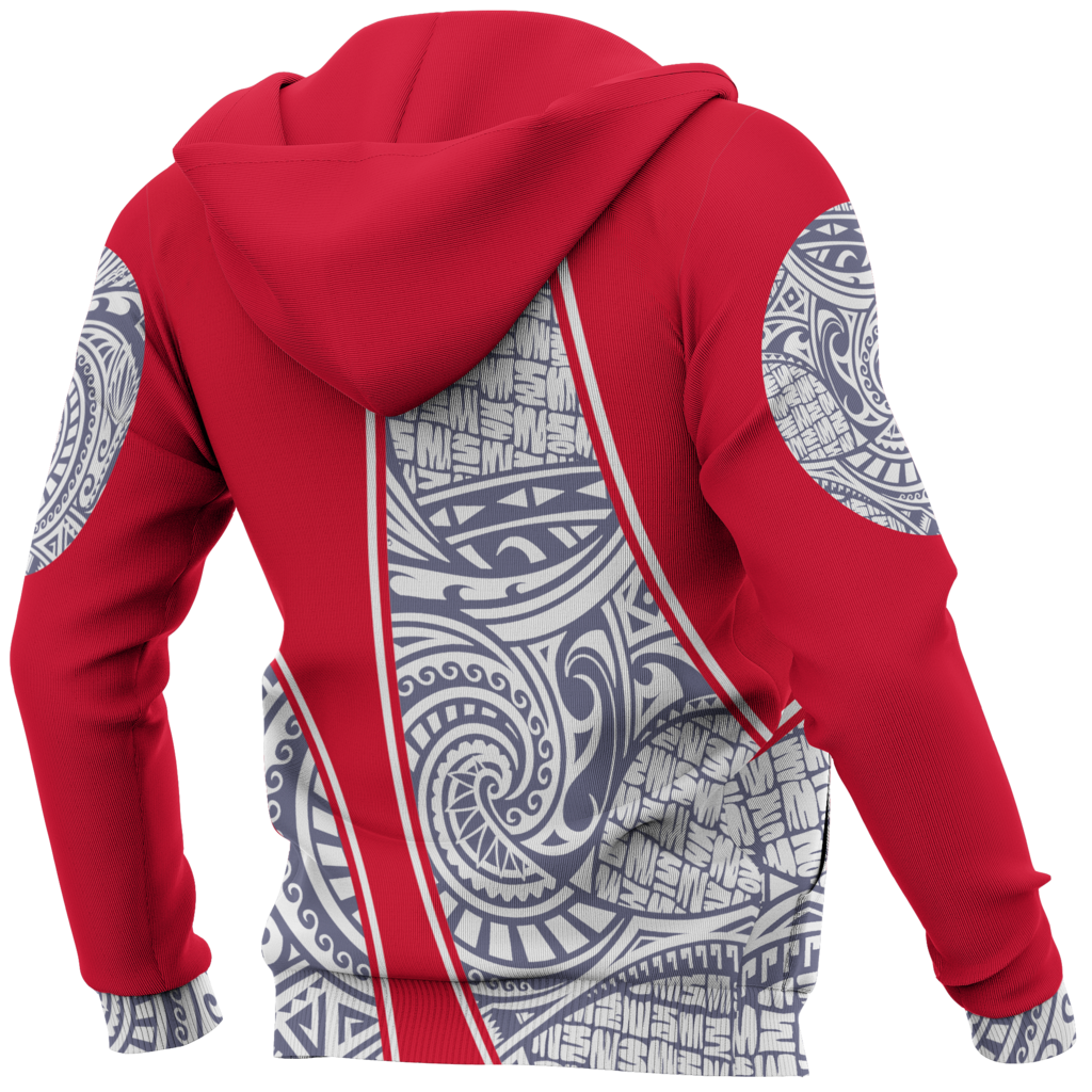 French Polynesia Hoodie Gash Style - Polynesian Pride