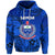 Custom Samoa Manu Hoodie Rugby Unique Style Full Blue LT8 - Polynesian Pride