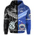 Samoa and New Zealand Hoodie Together Black LT8 - Polynesian Pride