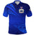 Custom Manu Samoa Rugby Polo Shirt Unique Version Full Blue - Polynesian Pride