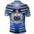 Manu Samoa Rugby Polo Shirt Creative Style Blue - Polynesian Pride