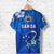 Manu Samoa Rugby T Shirt Unique Vibes Full Blue - Polynesian Pride