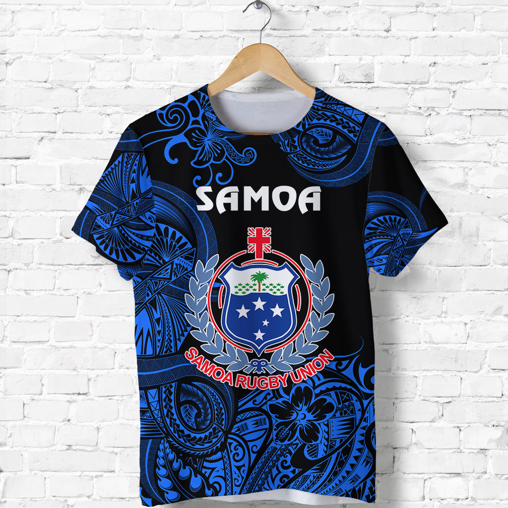 Custom Samoa Manu T Shirt Rugby Unique Style Black LT8 - Polynesian Pride