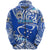 Manu Samoa Rugby Zip Hoodie Unique Vibes White - Polynesian Pride