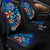 Samoa Custom Personalised Car Seat Covers - Vintage Tribal Mountain - Polynesian Pride