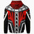 Samoa Zip up Hoodie Its In My DNA Red Color - Polynesian Pride