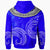 Samoa Hoodie Dynamic Sport Style Blue Color - Polynesian Pride