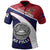 American Samoa Mens All Over Print Polo Shirt Au Filli Football Red - Polynesian Pride