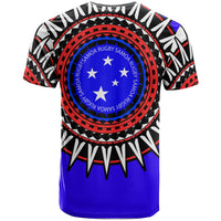 Samoa Custom T Shirt Samoa Rugby Sunshine - Polynesian Pride