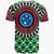 Samoa T Shirt Polynesian Green Tribal Seamless Pattern - Polynesian Pride