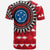 Samoa T Shirt Polynesian Red Tribal Seamless Pattern - Polynesian Pride