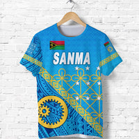 Sanma Province T Shirt Vanuatuan Pattern Unique Style LT8 - Polynesian Pride