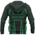 Hawaiian Kanaka Maoli Zip up Hoodie Sport Style Green Version - Polynesian Pride
