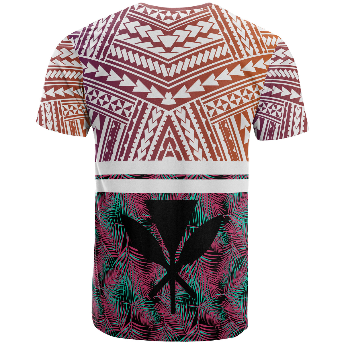 Hawaii Summer Tropical Polynesian Kanaka Mens T Shirt - Polynesian Pride