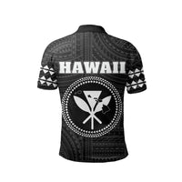 Hawaii King Kanaka Kakau Polo Shirt - Polynesian Pride