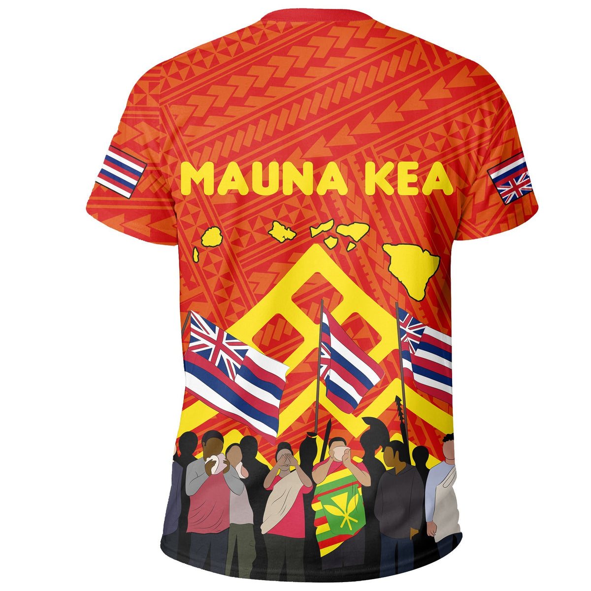 Hawaii Protectors Mauna Kea Polynesian T Shirt - Polynesian Pride