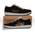 Seal Of Hawaii Hibiscus Low Sneaker - Brian Style - AH Black - Polynesian Pride