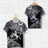 Fiji Rugby T Shirt Sydney Nadroga Navosa Stallions Unique Vibes Black LT8 Unisex Black - Polynesian Pride
