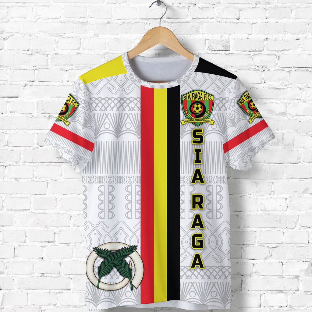 Custom Vanuatu Sia Raga Football Club T Shirt Simple Style LT8 - Polynesian Pride