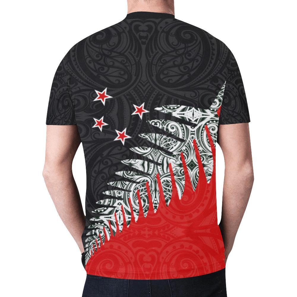 New Zealand Shirt, Maori Silver Fern T Shirts - Polynesian Pride