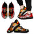 Tonga Ngatu And Australia Aboriginal Sneakers Together LT8 Black - Polynesian Pride