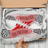 Polynesian Sneakers Polynesian Patterns Tonga Style LT16 - Polynesian Pride