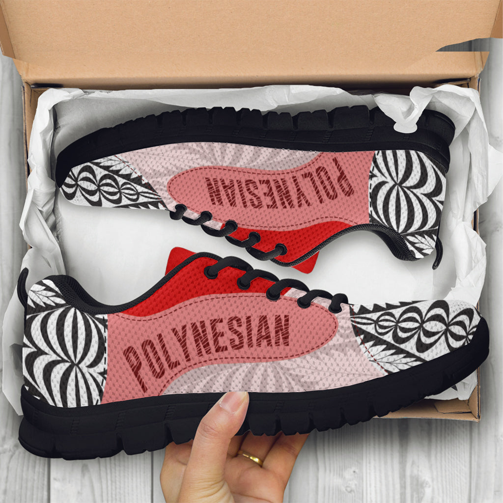 Polynesian Sneakers Polynesian Patterns Tonga Style LT16 - Polynesian Pride