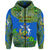 Solomon Islands Zip Hoodie 43rd Independence Anniversary Unique Vibes LT8 Unisex Blue - Polynesian Pride