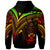 Solomon Islands Hoodie Reggae Color Cross Style - Polynesian Pride