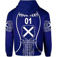 Custom St. andrews High School Zip Hoodie Unique Vibes LT8 - Polynesian Pride