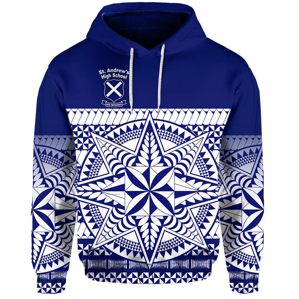 Custom St. andrews High School Hoodie Simplified Version LT8 - Polynesian Pride