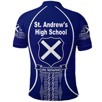 St. andrews High School Polo Shirt Unique Vibes LT8 - Polynesian Pride