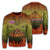 Hawaiian Polynesian Mauna Kea Fire Sweatshirt - Burn Style - AH Unisex Orange - Polynesian Pride