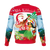 Hawaii Christmas Sweatshirt - Mele Kalikimaka Santa Claus - Polynesian Pride