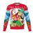 Hawaii Christmas Sweatshirt - Mele Kalikimaka Santa Claus Unisex Red - Polynesian Pride