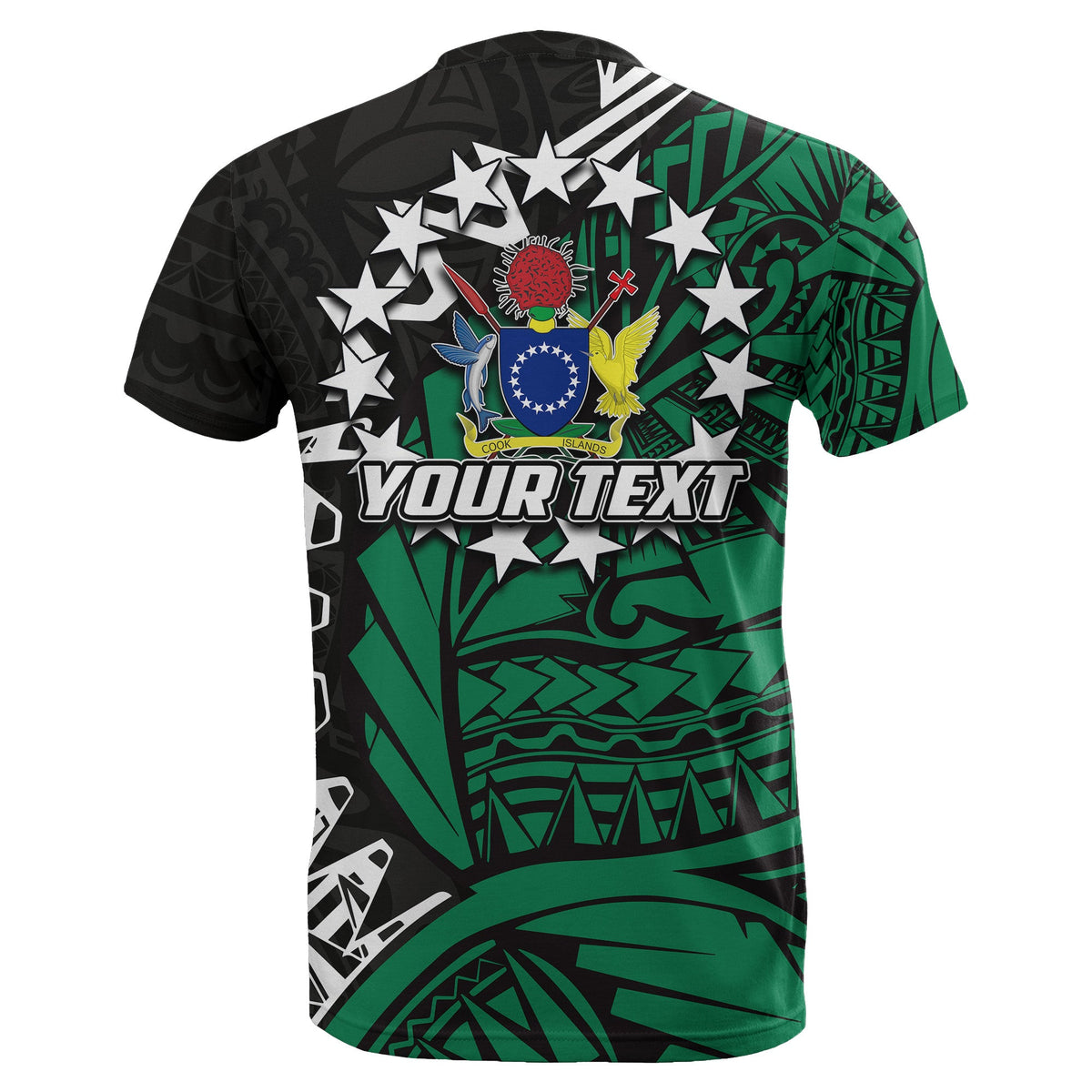 Custom Cook Islands T Shirt Mitiaro Polynesian Style LT6 - Polynesian Pride