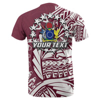 Custom Cook Islands T Shirt Mangaia Polynesian Style LT6 - Polynesian Pride