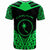 Chuuk Custom T Shirt Aquaman Green Color - Polynesian Pride