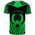 Pohnpei Custom T Shirt Aquaman Green Color - Polynesian Pride