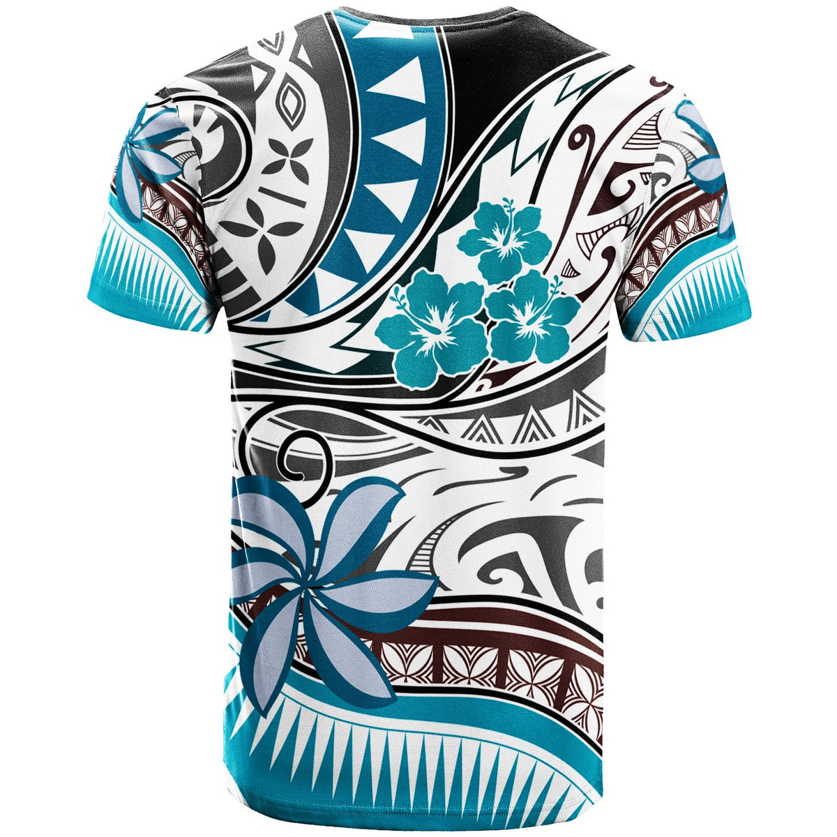 Samoa Polynesian T Shirt Flower And Flow - Polynesian Pride