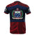 Samoa Rugby Polynesian Patterns T Shirt Red - Polynesian Pride