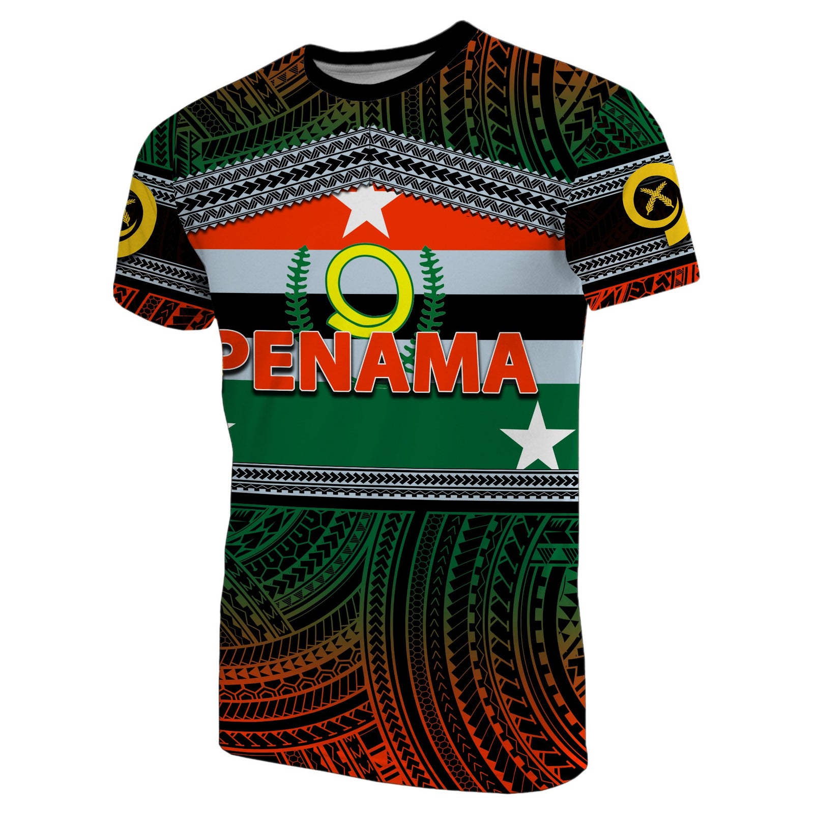 Penama Day T Shirt Of Vanuatu Polynesian Patterns LT6 Unisex Red - Polynesian Pride