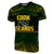 Custom Cook Islands Rugby Polynesian Patterns T Shirt Unisex Green - Polynesian Pride