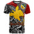 Papua New Guinea T shirt Custom Jiwaka Of Papua New Guinea With Polynesian Patterns T shirt - Polynesian Pride