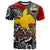 Papua New Guinea T shirt Custom Madang Of Papua New Guinea With Polynesian Patterns T shirt - Polynesian Pride