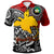 Papua New Guinea Polo Shirt Custom Enga Of Papua New Guinea With Polynesian Patterns Polo Shirt - Polynesian Pride