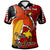 Papua New Guinea Polo Shirt Custom Paradise Bird Of Papua New Guinea with Polynesian Patterns Polo Shirt - Polynesian Pride