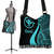 Hawaii Boho Handbag - Turquoise Polynesian Tentacle Tribal Pattern - Polynesian Pride